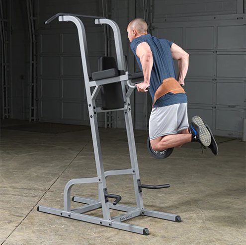 Body-Solid Kniehebe- / Klimmzug- / Dip- / Liegestützstation